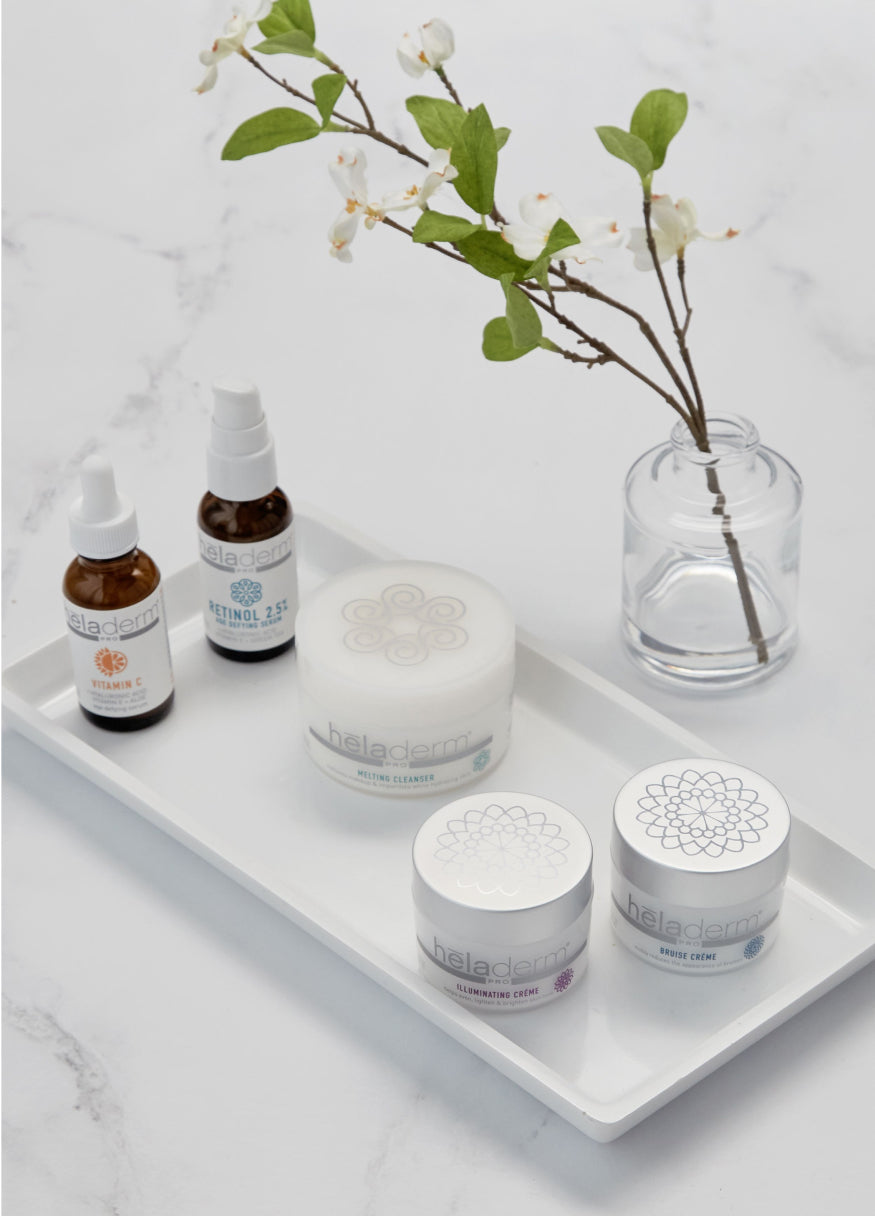 “We at Hēladerm believe that your skincare practice should be so easy that you stick to it everyday, and so effective that you will never want to go a day without it.”